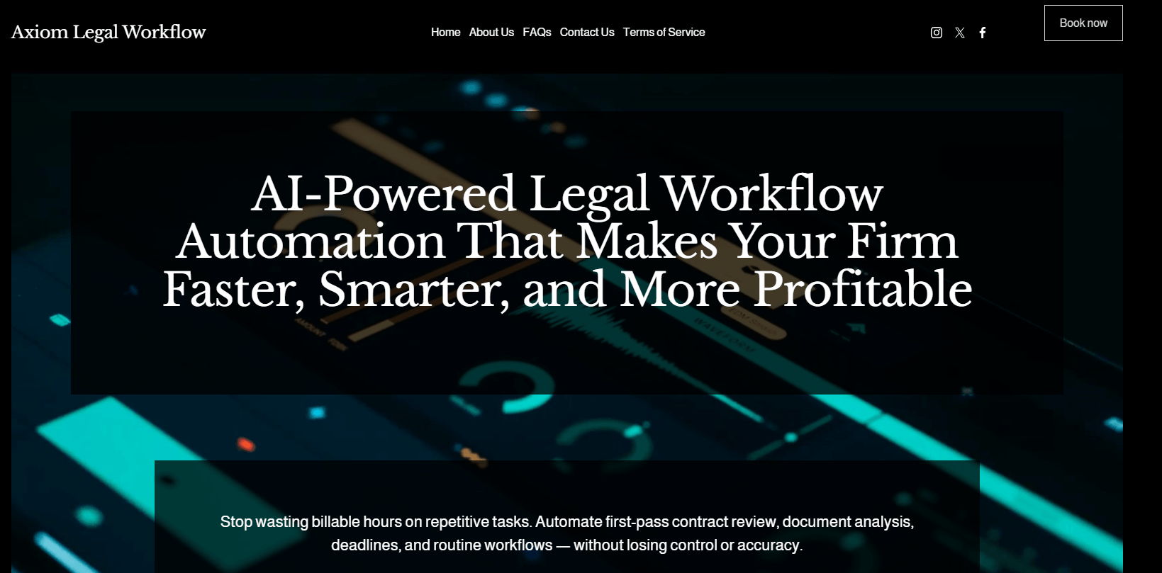 axiom homepage