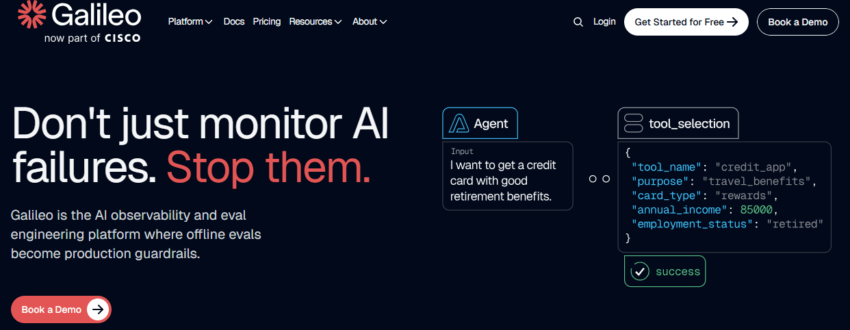 galileo homepage