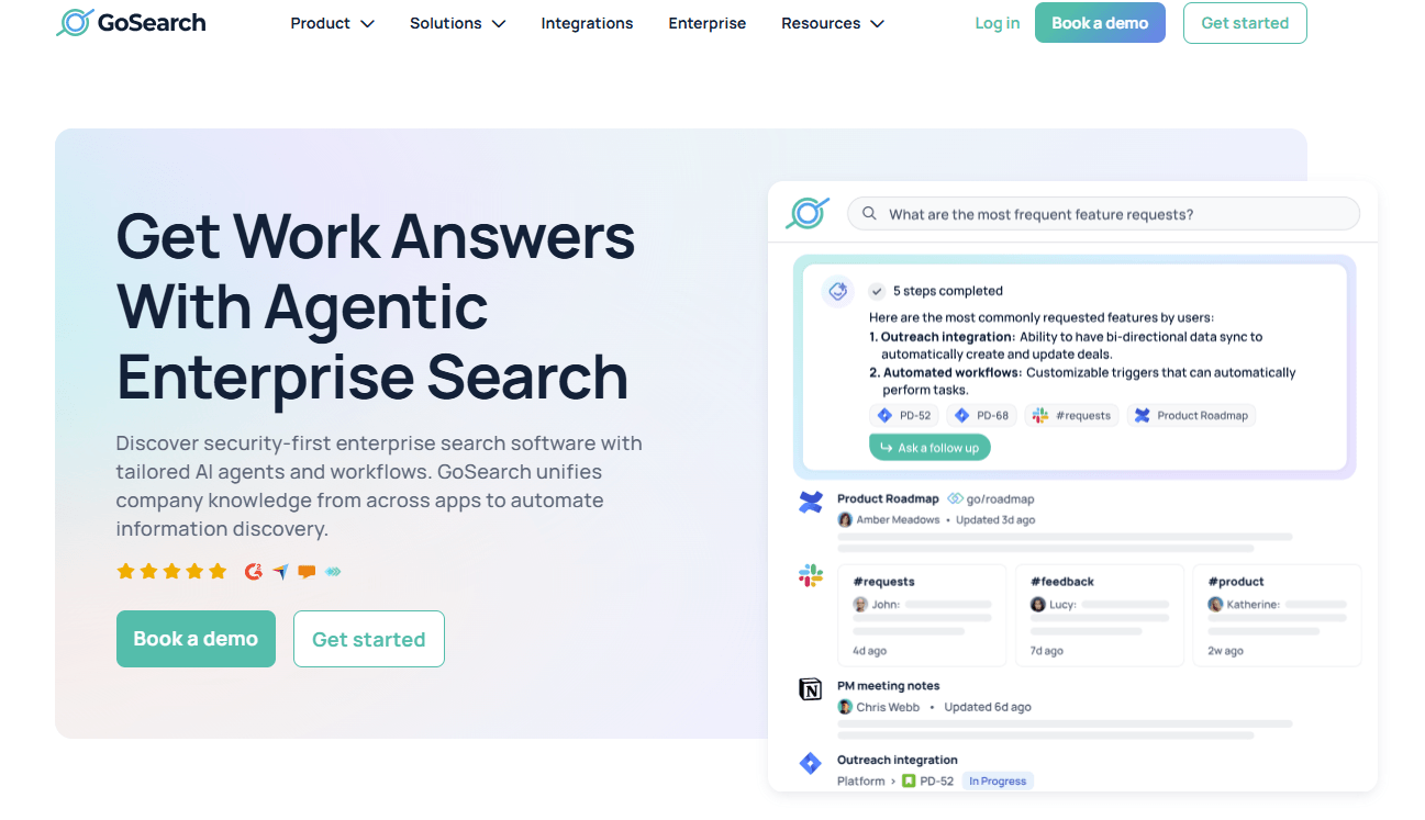 gosearch homepage