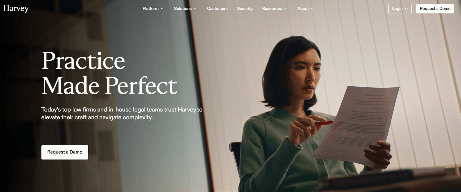 harvey homepage