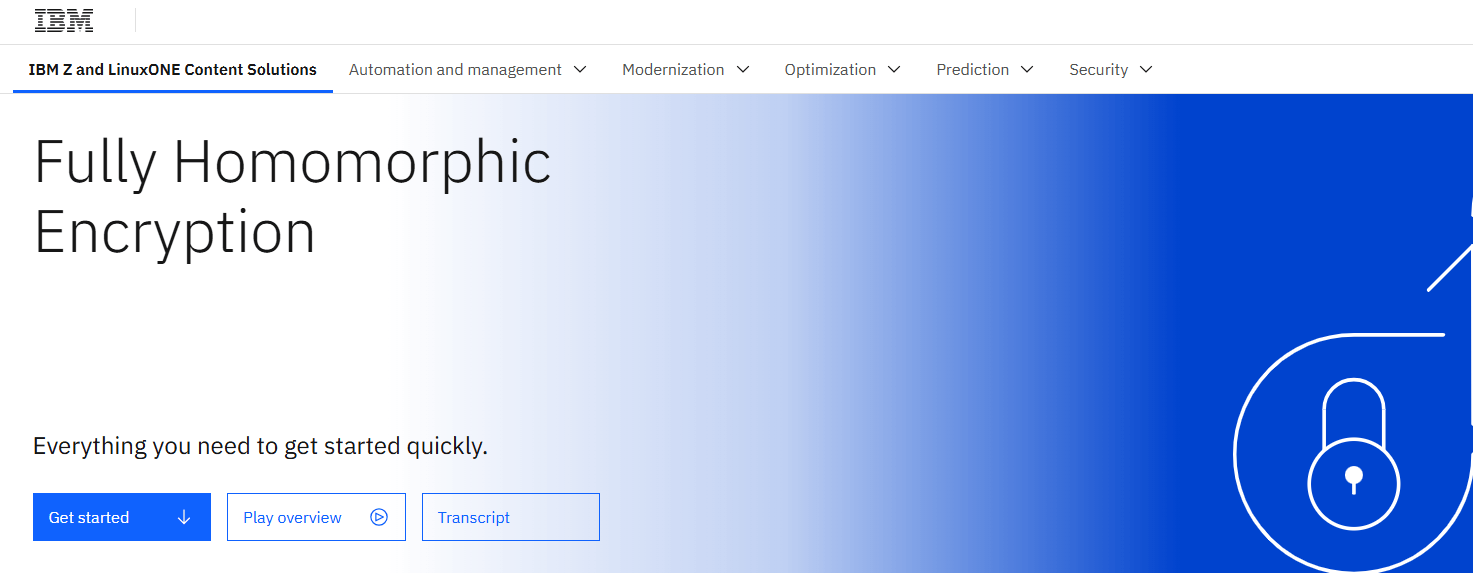 ibm homepage