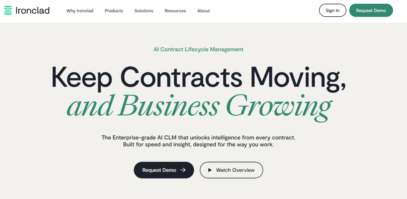 ironclad homepage