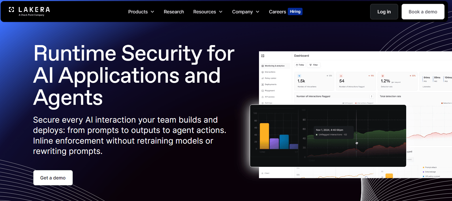 lakera homepage