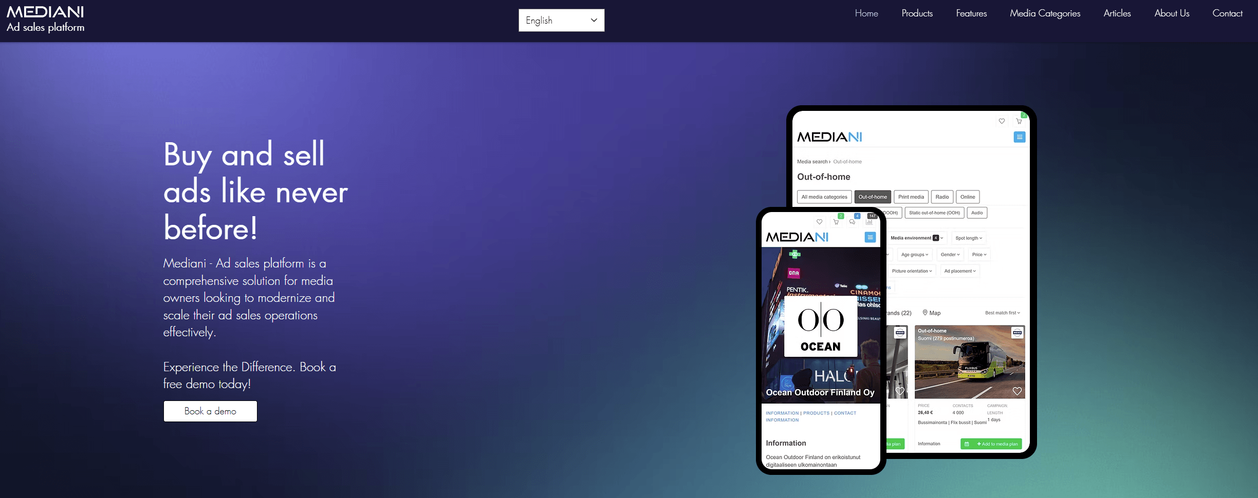 mediani homepage