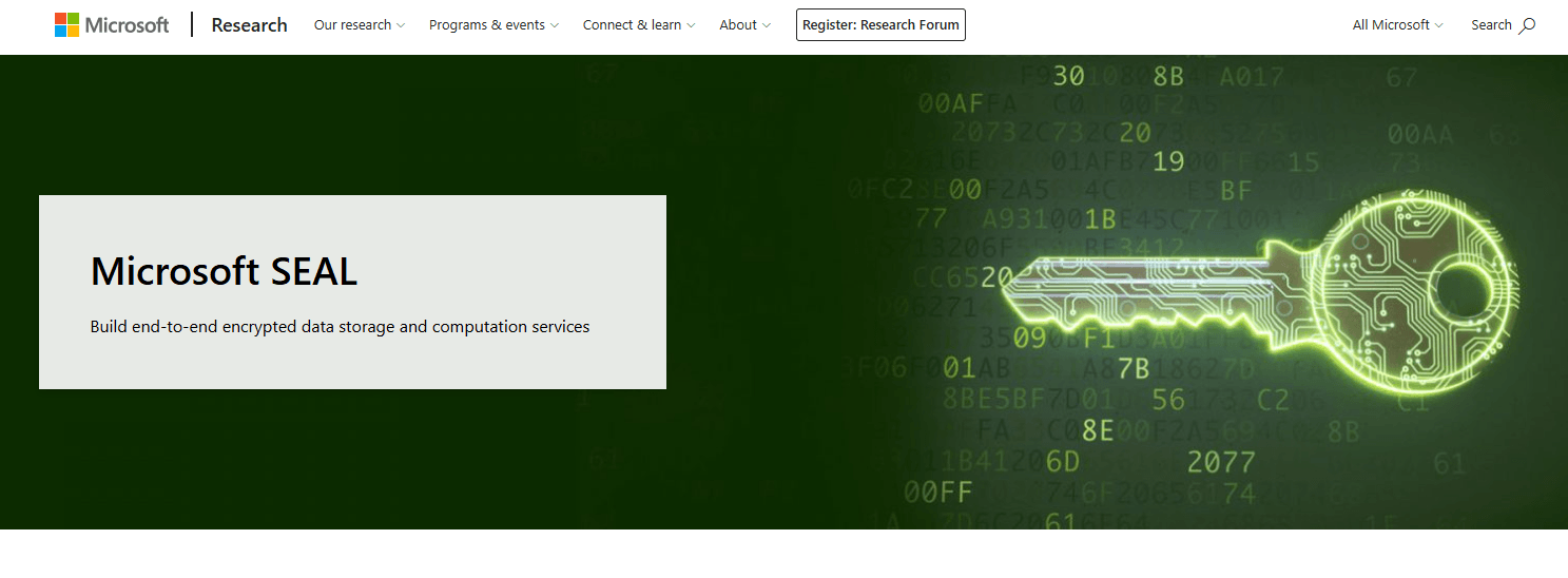 microsoft seal homepage