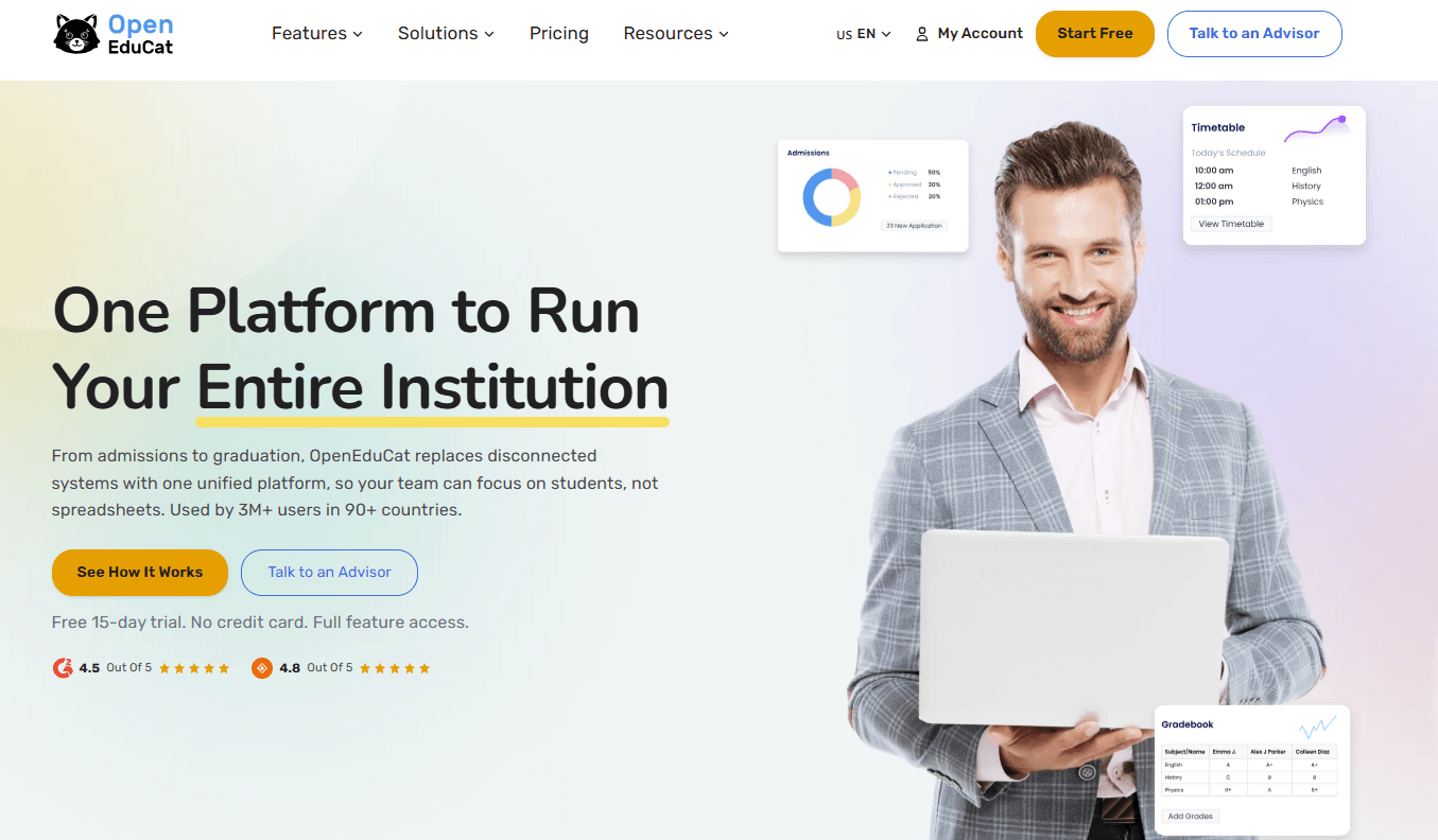 openeducat homepage