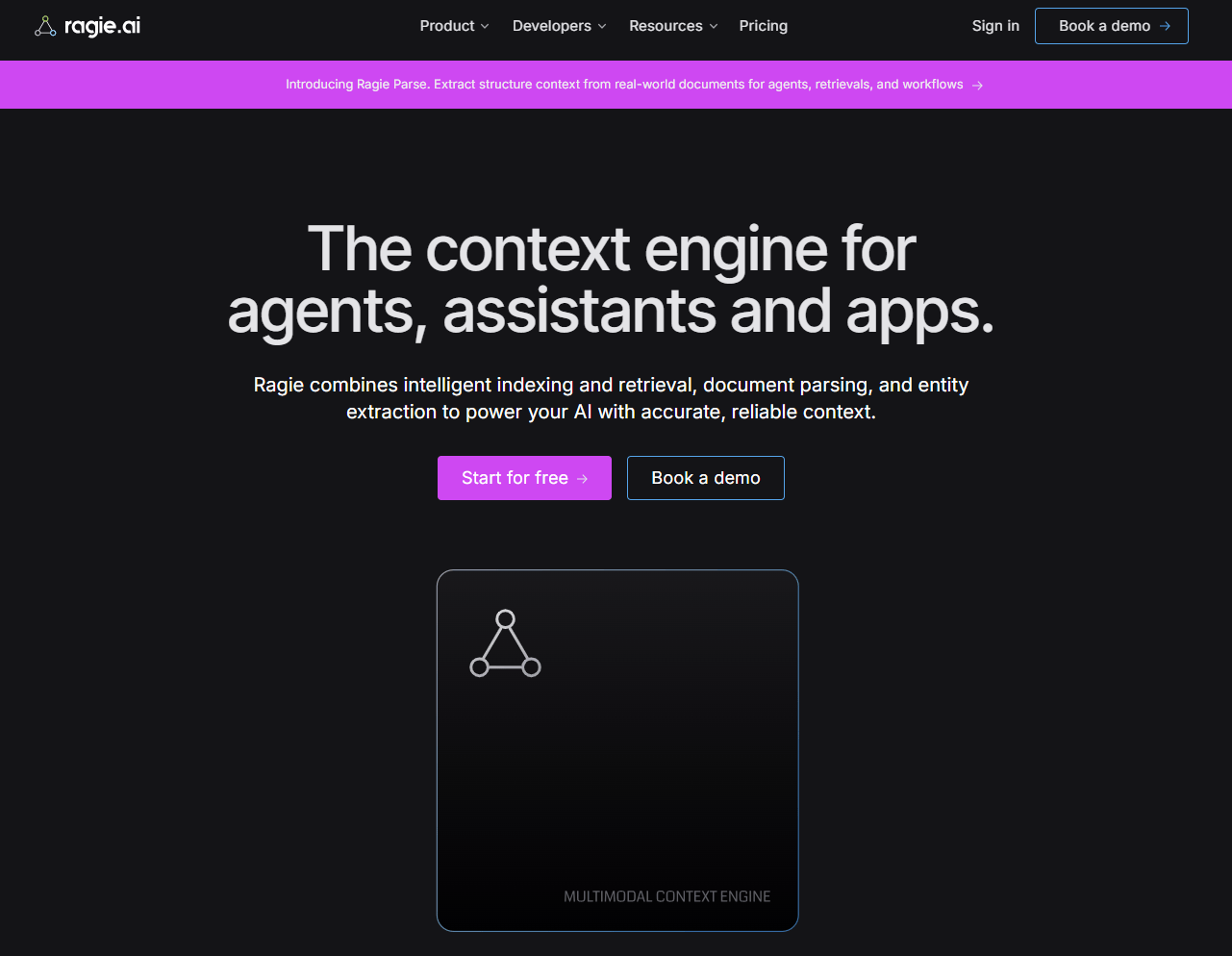 ragie homepage