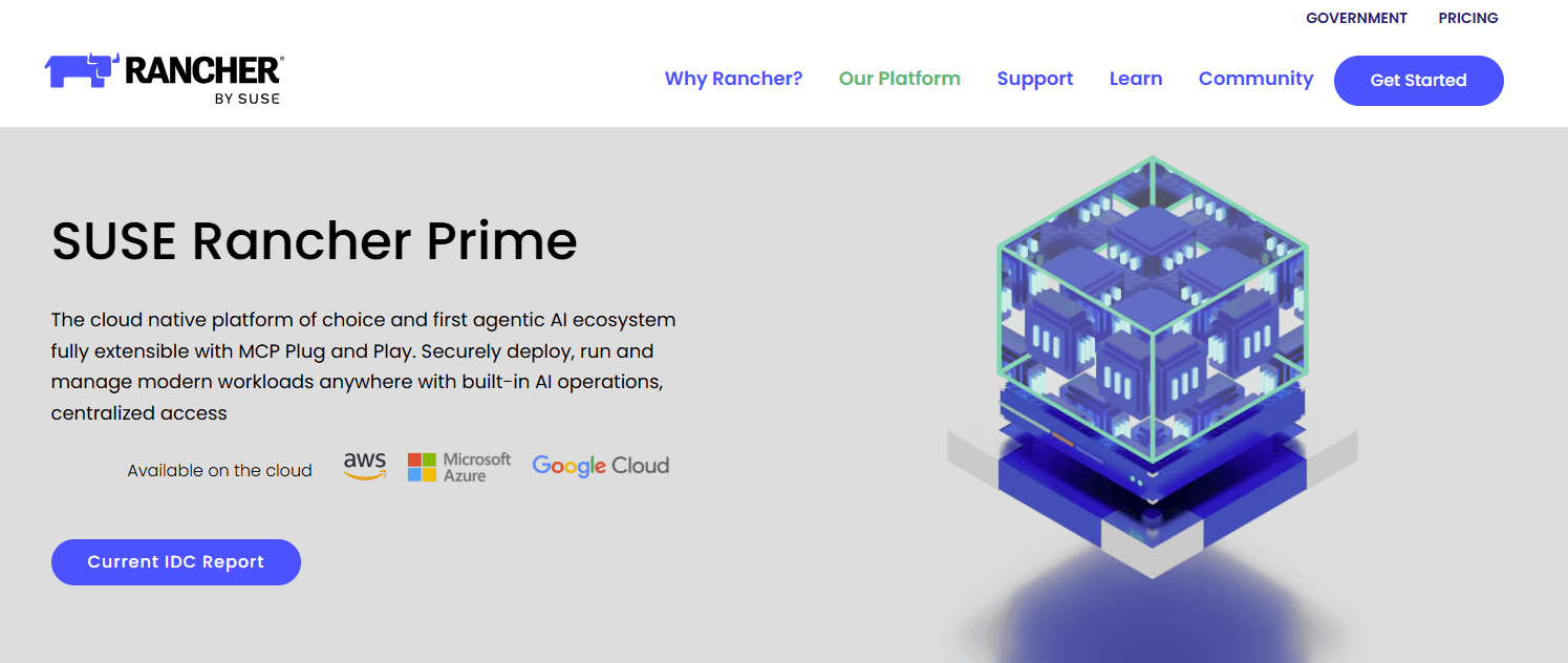 rancher homepage
