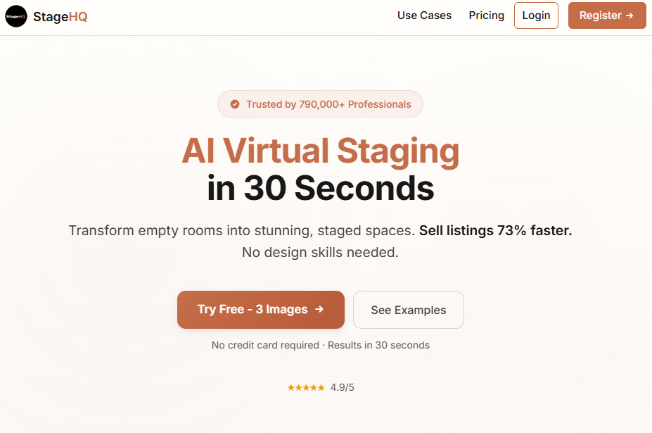 stagehq homepage