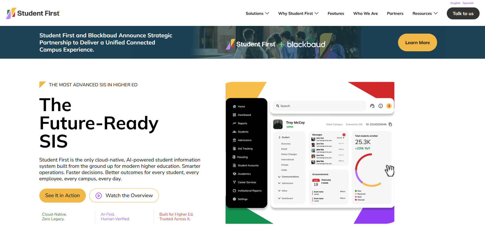 studentfirst homepage