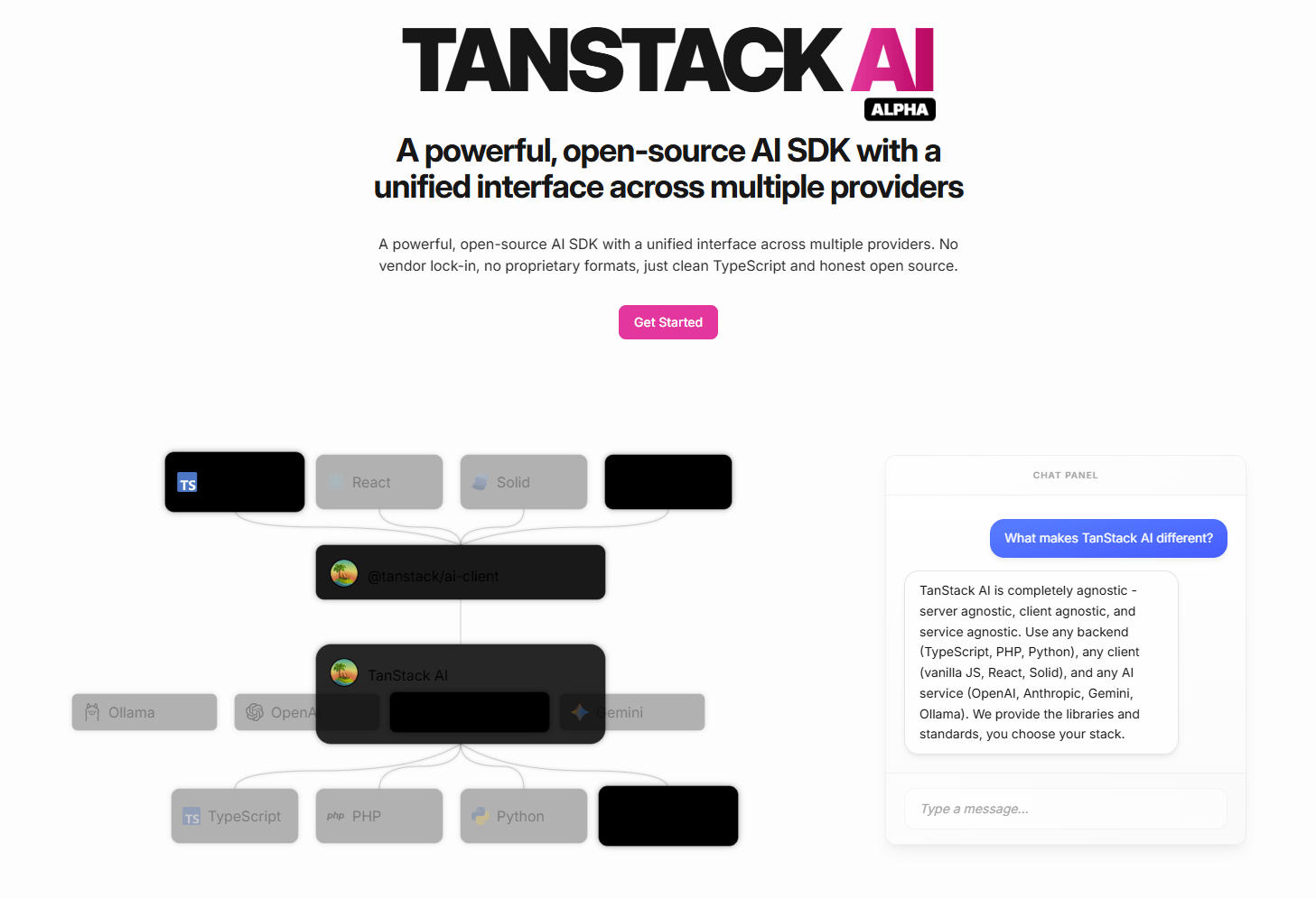 tanstack homepage