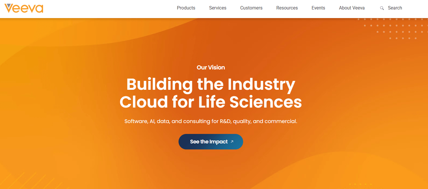 veeva homepage