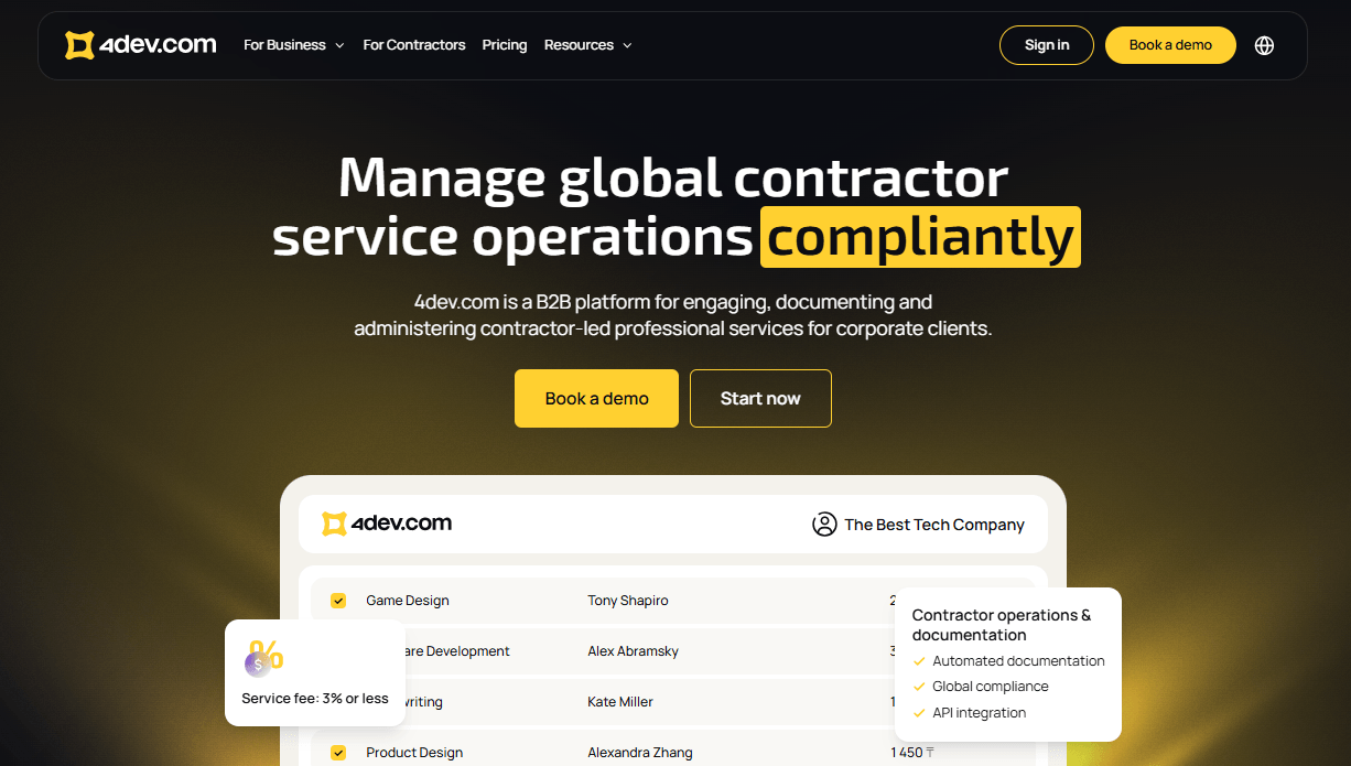 4dev homepage