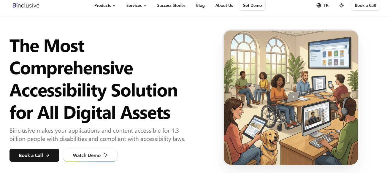 binclusive homepage