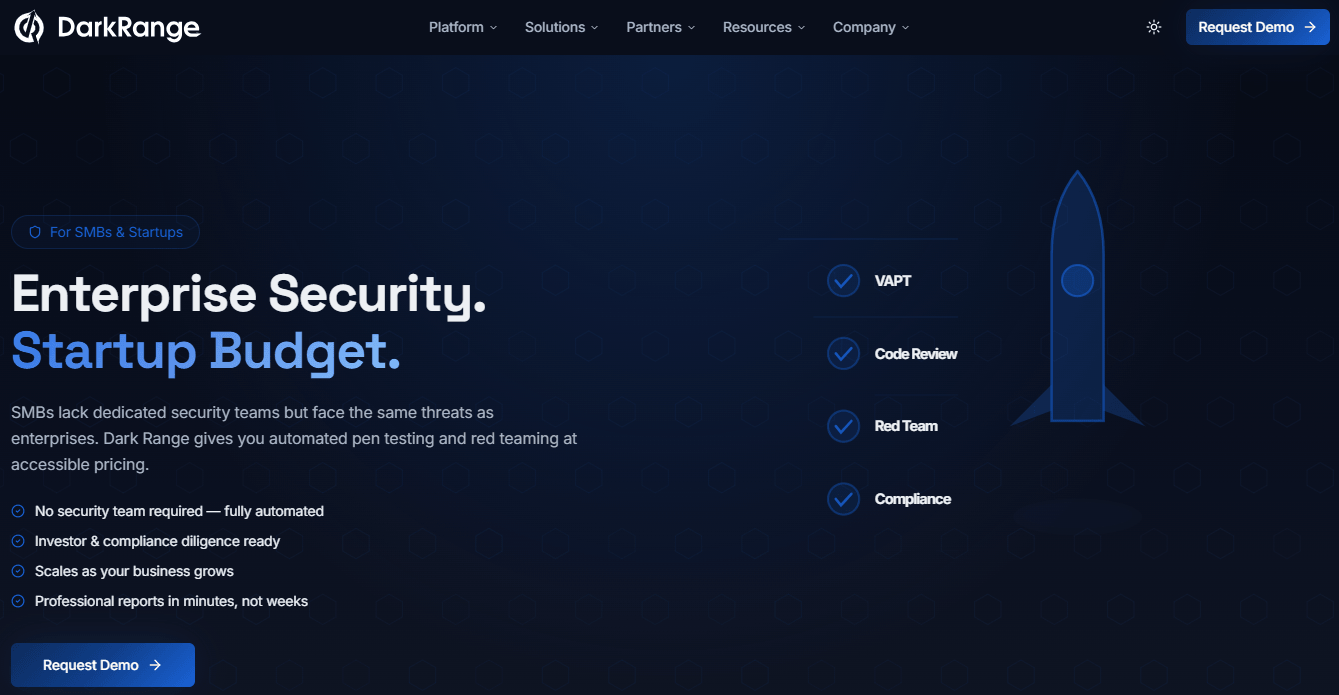 darkrange homepage
