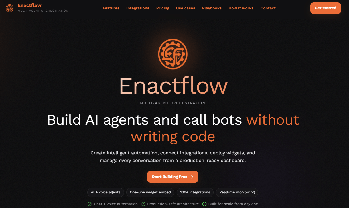 enactflow homepage