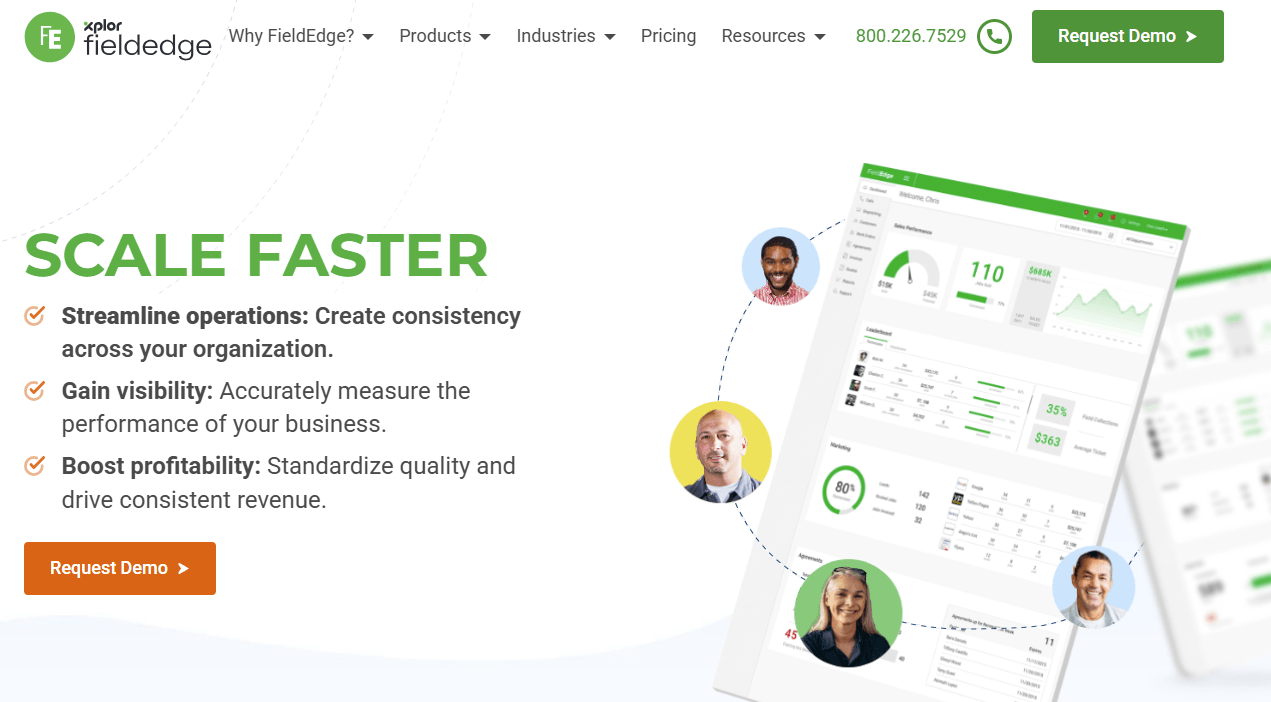 fieldedge homepage