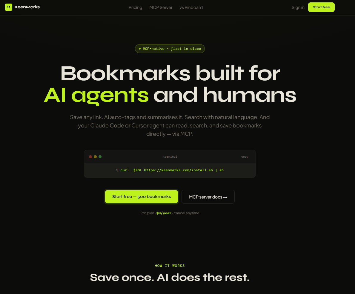 keenmarks homepage