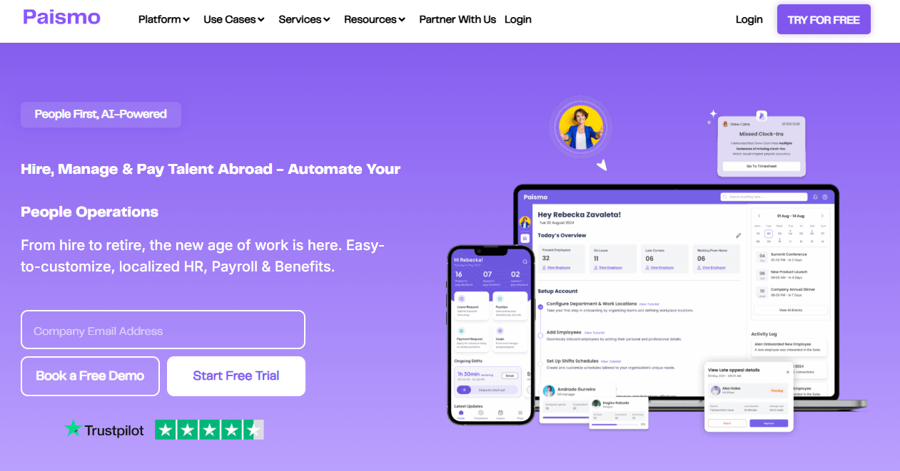 paismo homepage