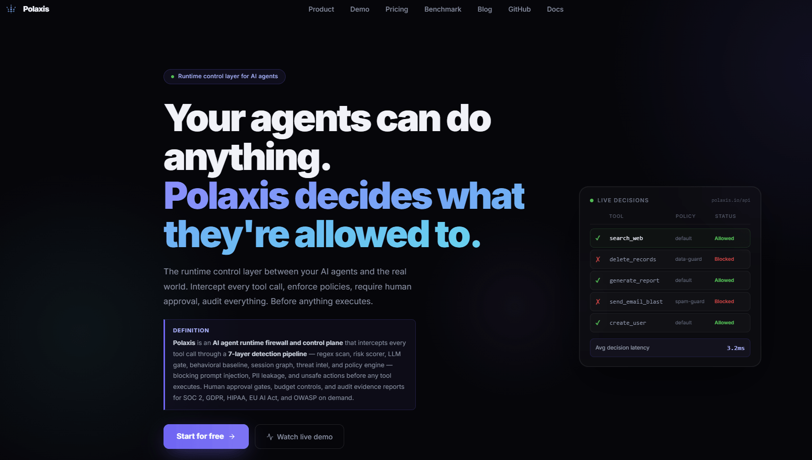 polaxis homepage