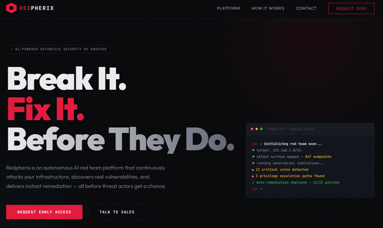 redpherix homepage