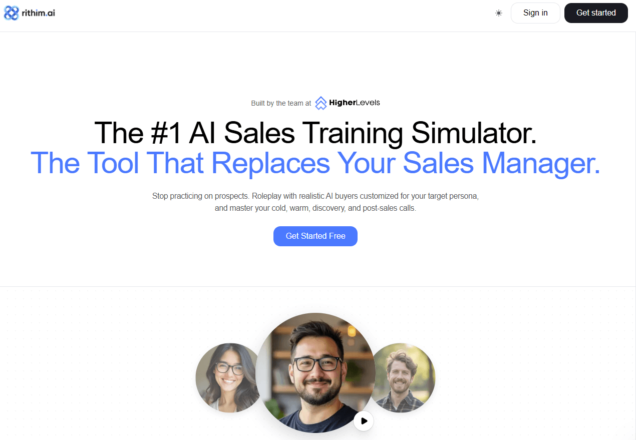 rithim homepage
