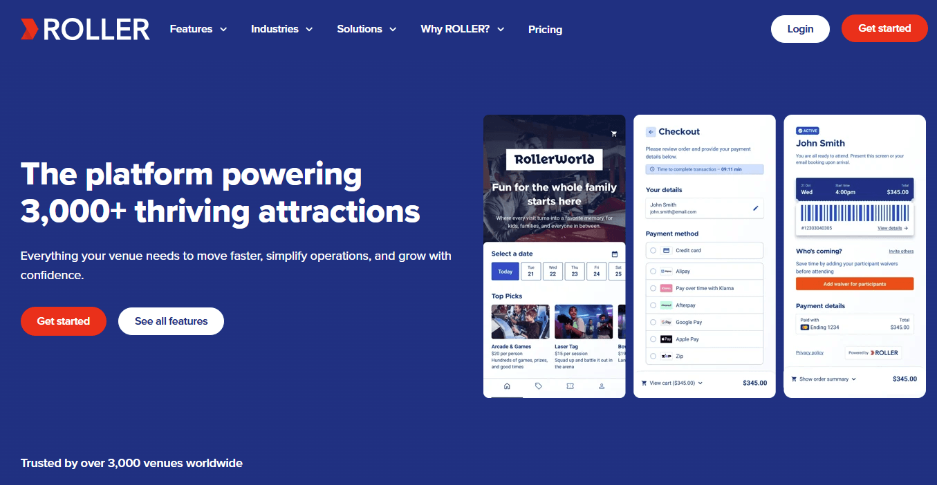 roller homepage