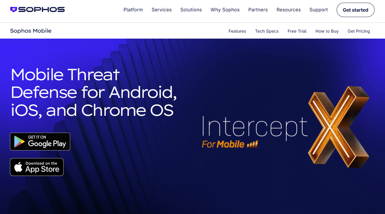 sophos homepage