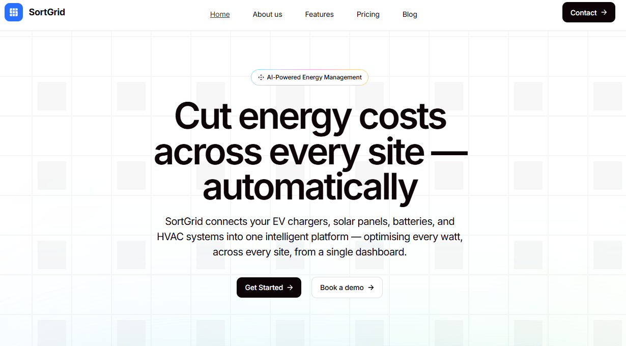 sortgrid homepage