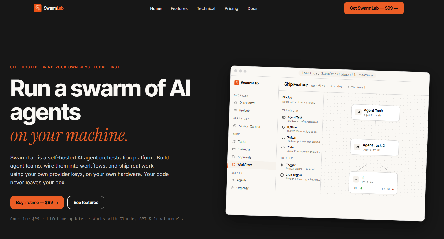 swamlab homepage