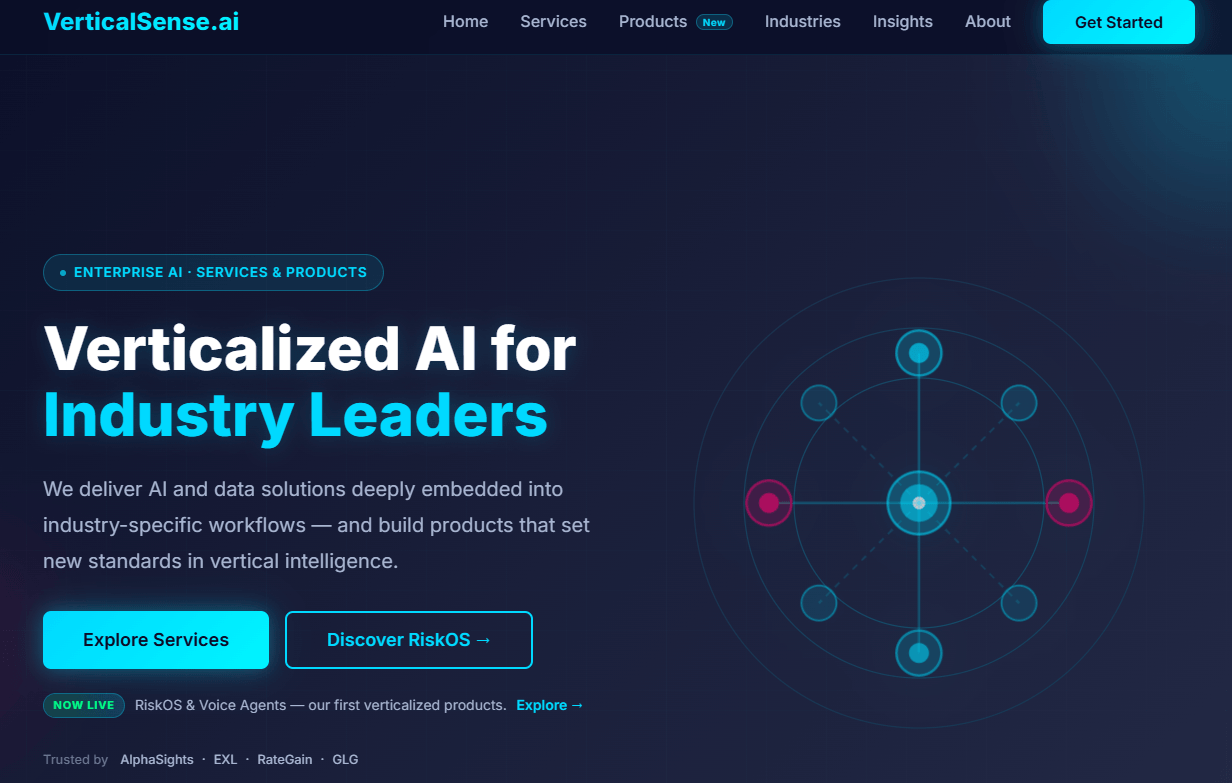 verticalsense homepage
