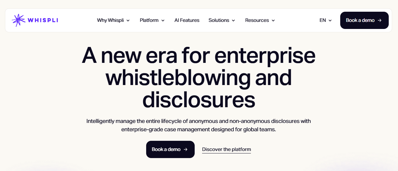 whispli homepage