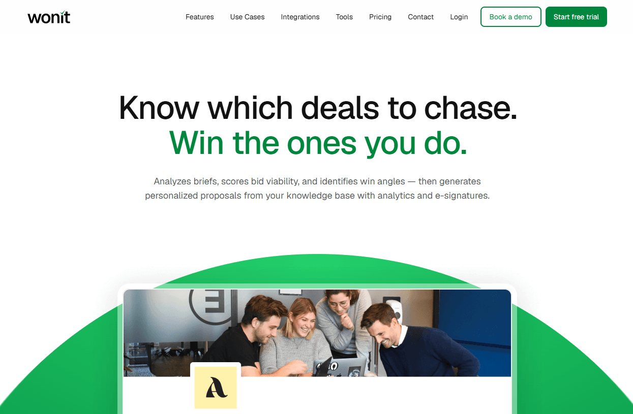 wonit homepage