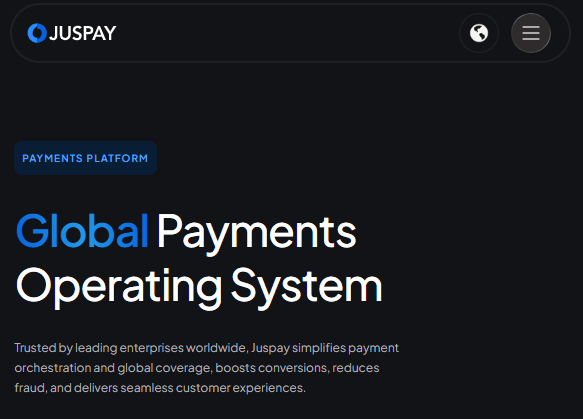 juspay homepage