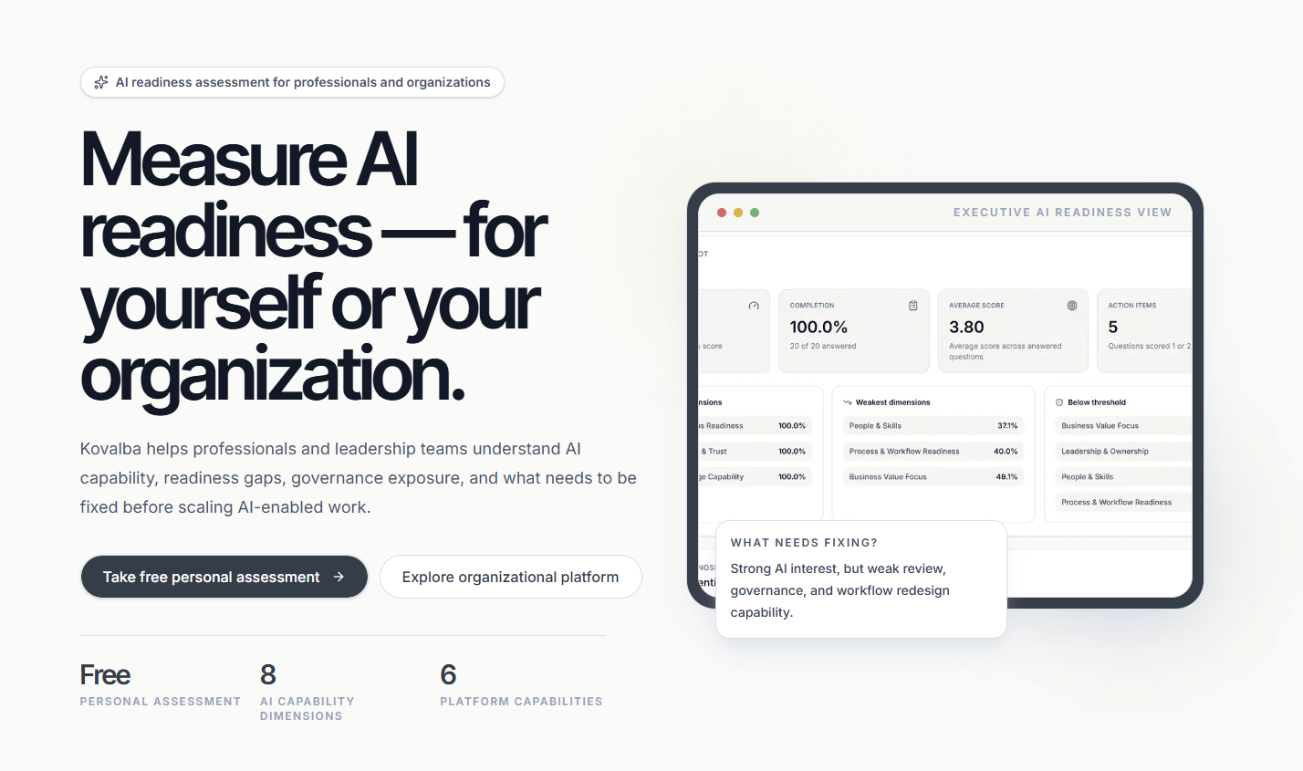 kovalba homepage