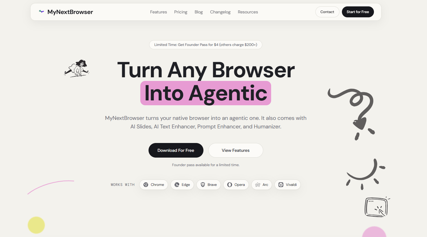 mynextbrowser homepage