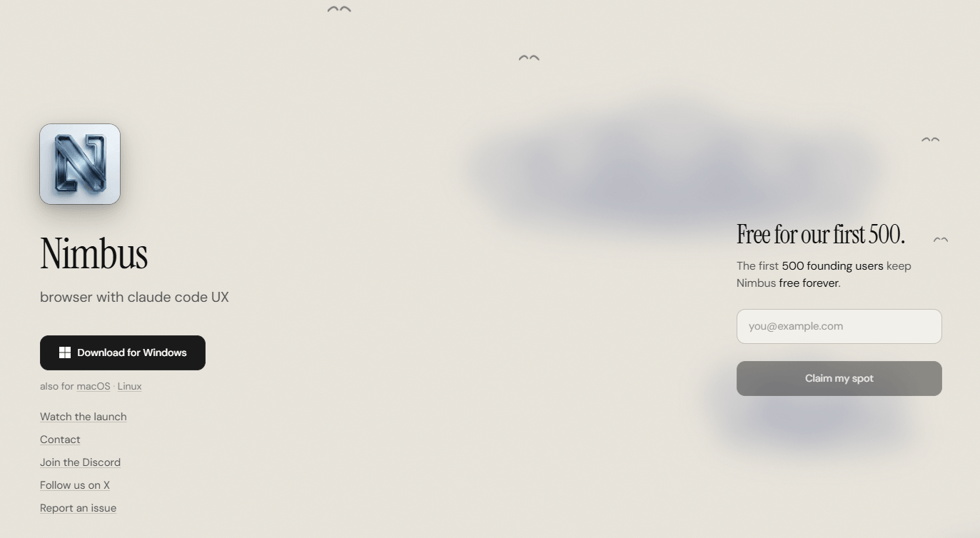 nimbus homepage