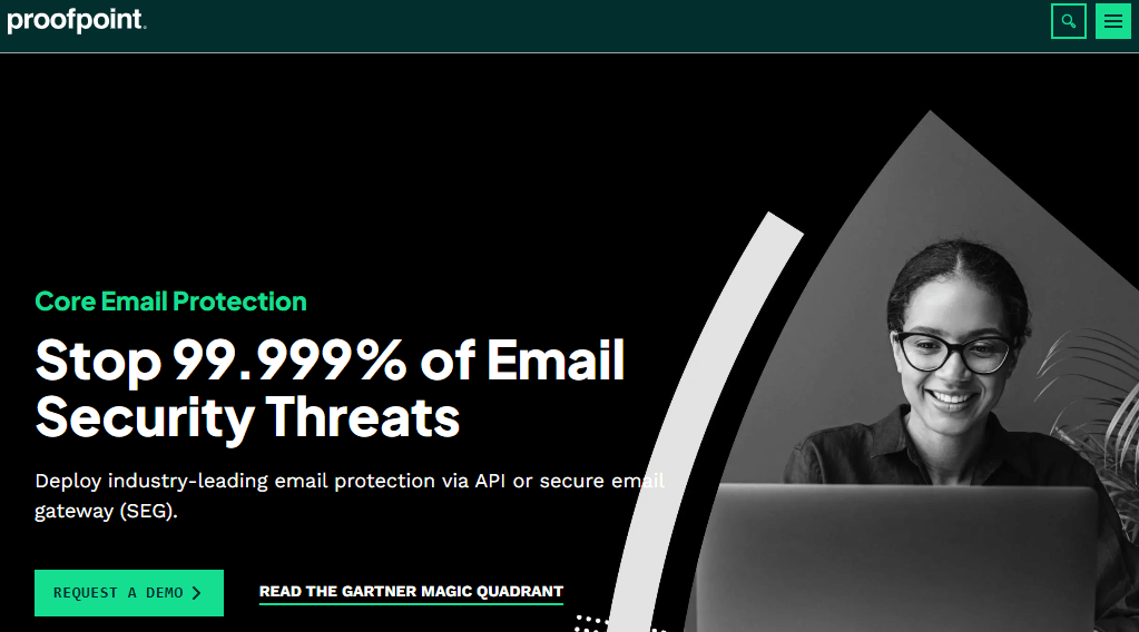 proofpoint homepage