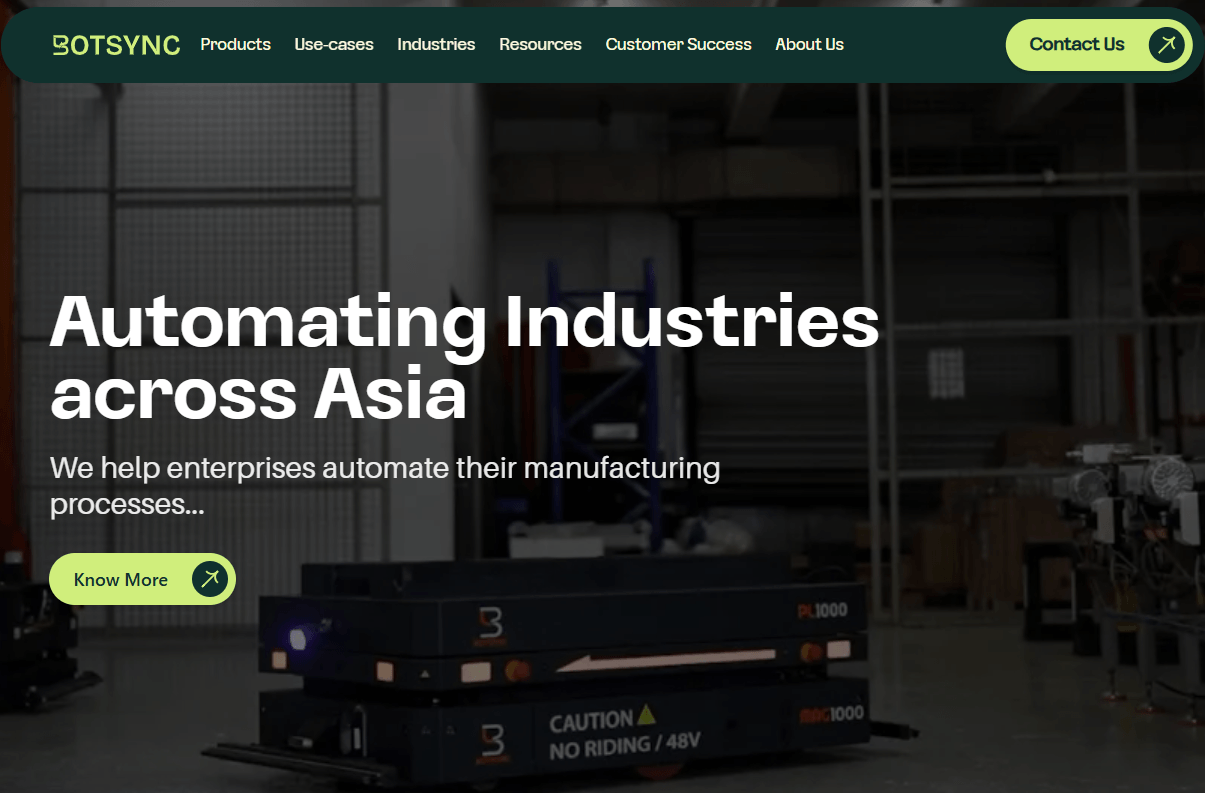 botsync homepage