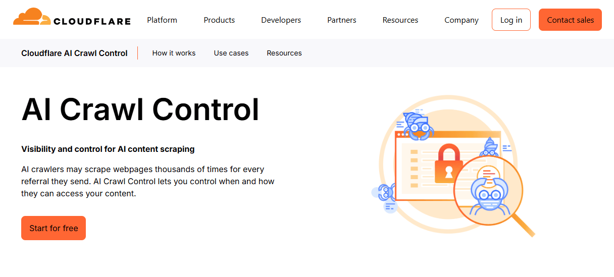 cloudflare homepage