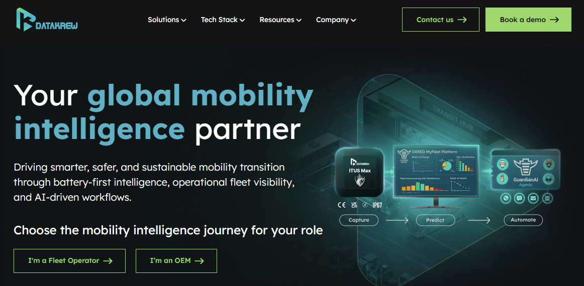datakrew hompage