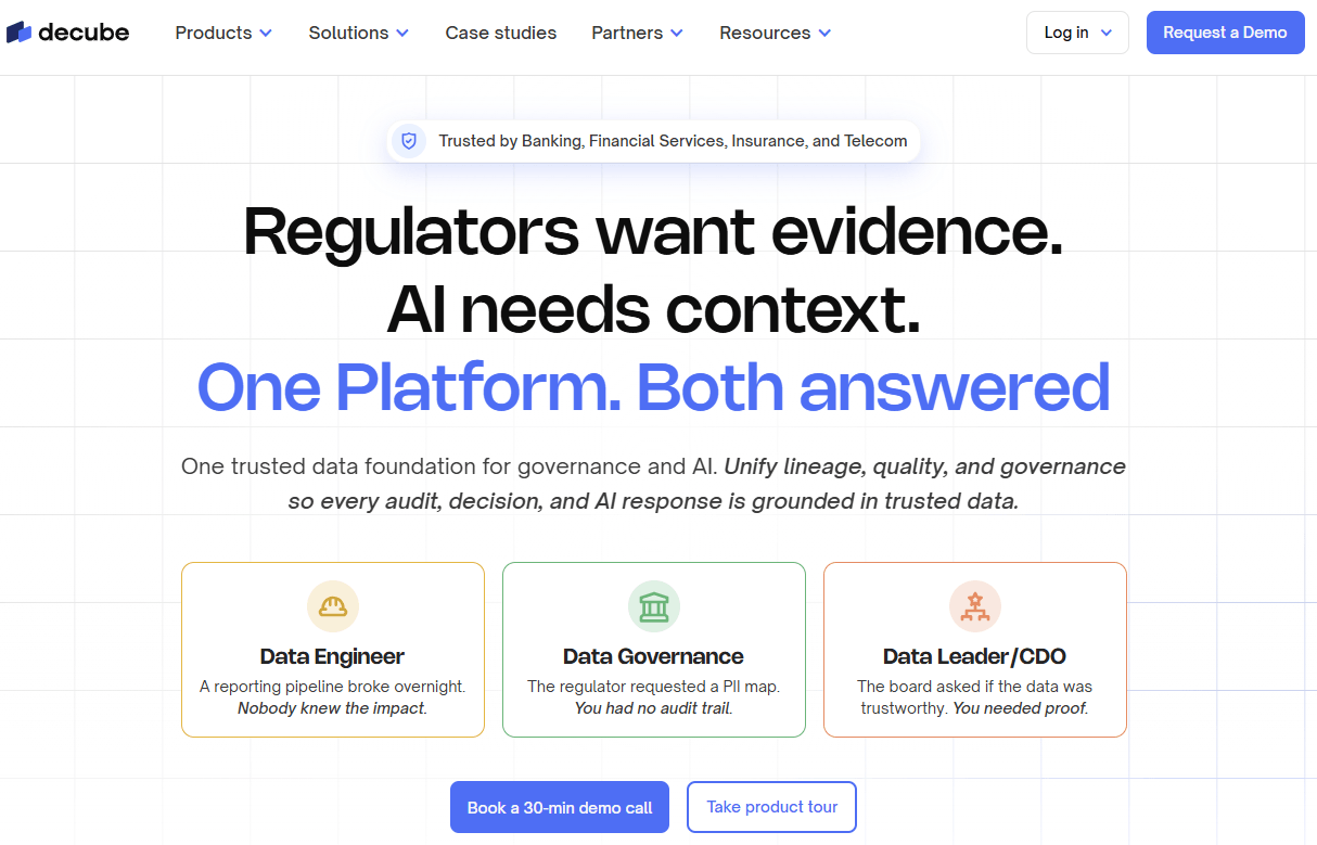 decube homepage