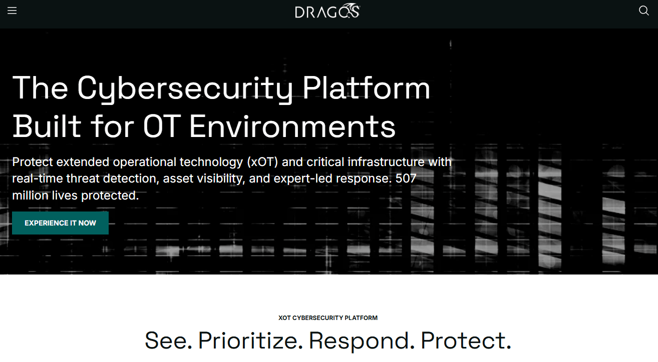dragos homepage