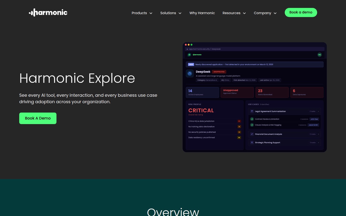 Harmonic Explore