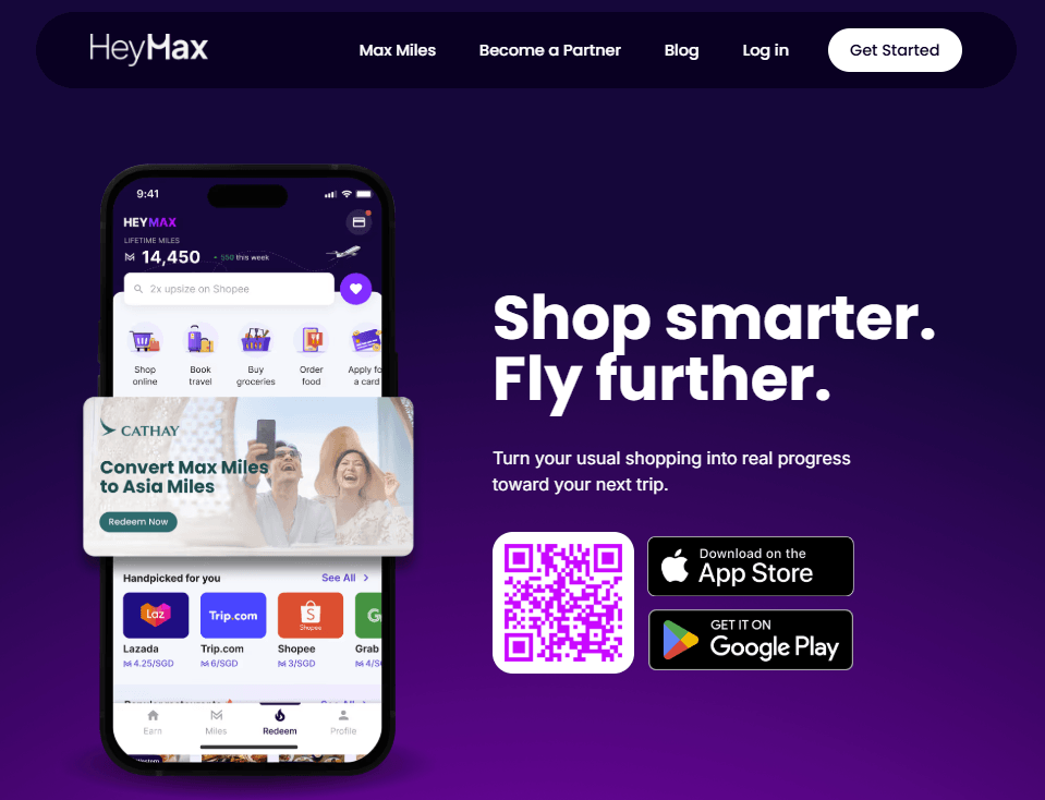 heymax homepage