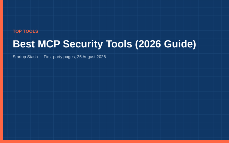 Best MCP Security Tools (2026 Guide)