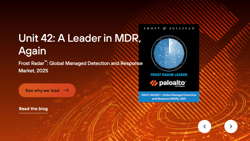 palo alto homepage