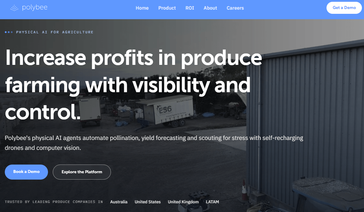 polybee homepage