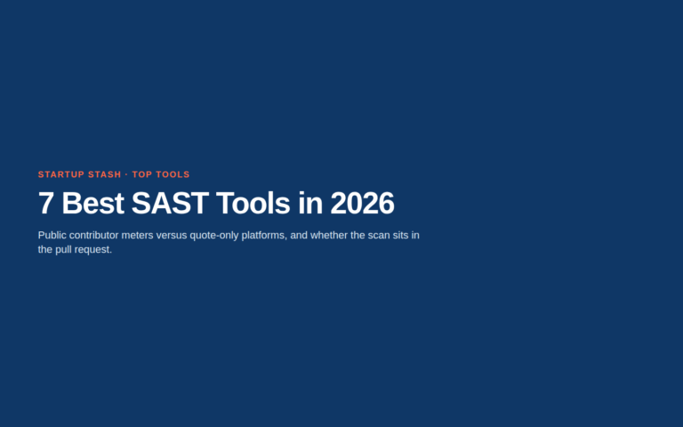 7 Best SAST Tools in 2026