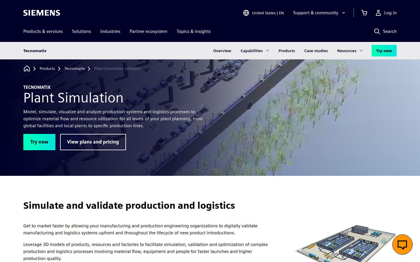 Siemens Tecnomatix Plant Simulation X